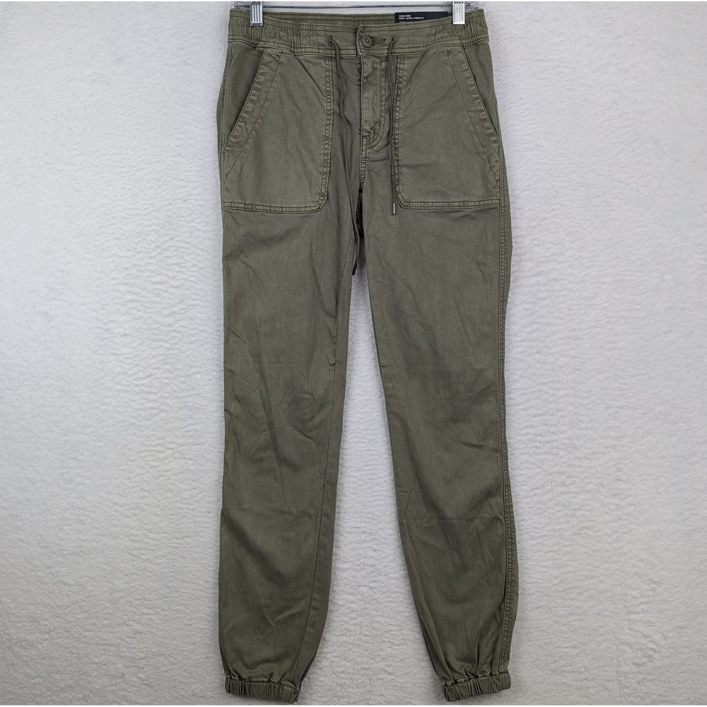 NWT American Eagle Jegging Jogger Women's 2 LONG Green‎ Pants Stretch High Waist